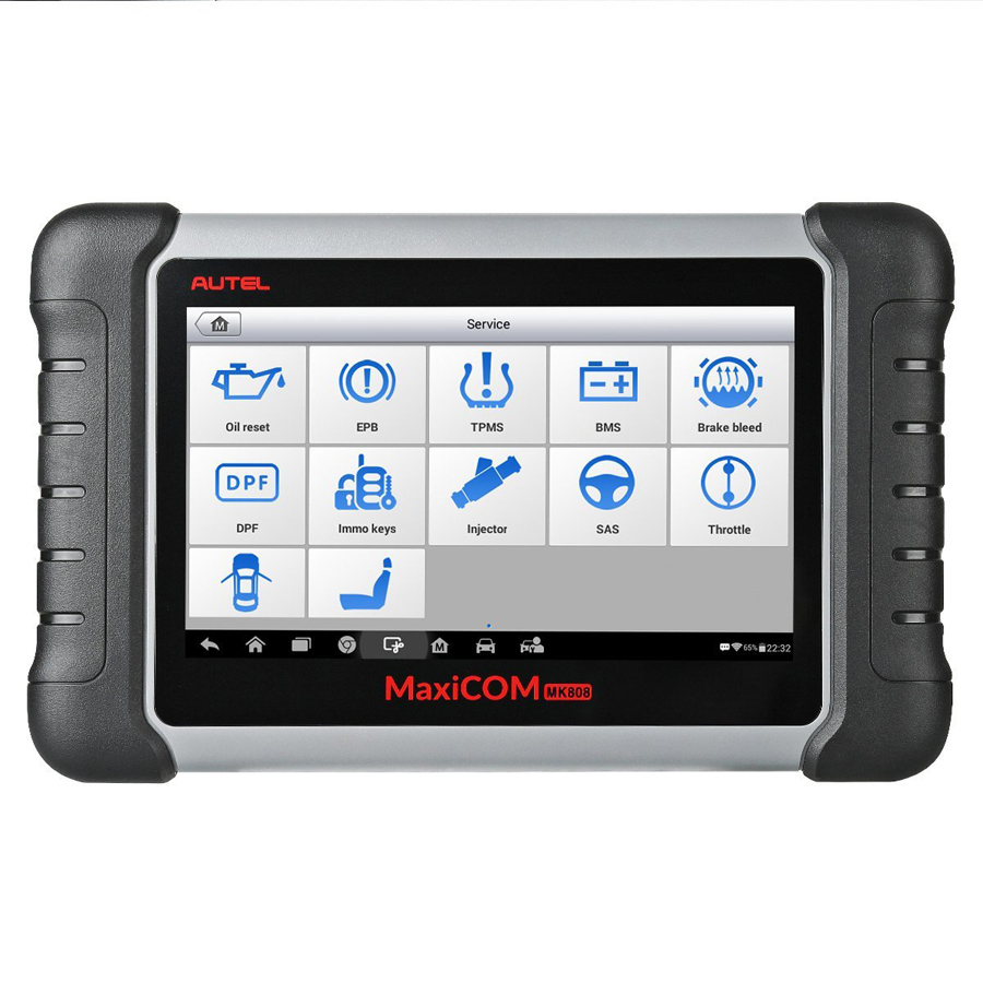 Autel MaxiCOM Original MK808 Diagnóstico Tool 7cm LCD Touch Screen Swift Diagnosis Funções de EPB /IMMO /DPF /SAS /TMPS e More