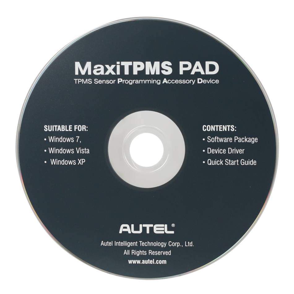 Dispositivo de Acessório de Programação para Autel MaxiTPMS PAD TPMS