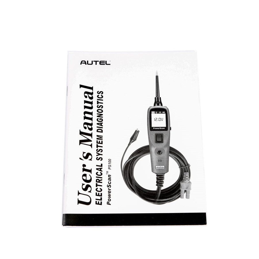 Autel PowerScan PS100 Ferramenta de Diagnóstico do Sistema Elétrico de Sistema Elétrico de Diagnóstico de Circuito Altamente Confiável Teste de Injecção de Poderes