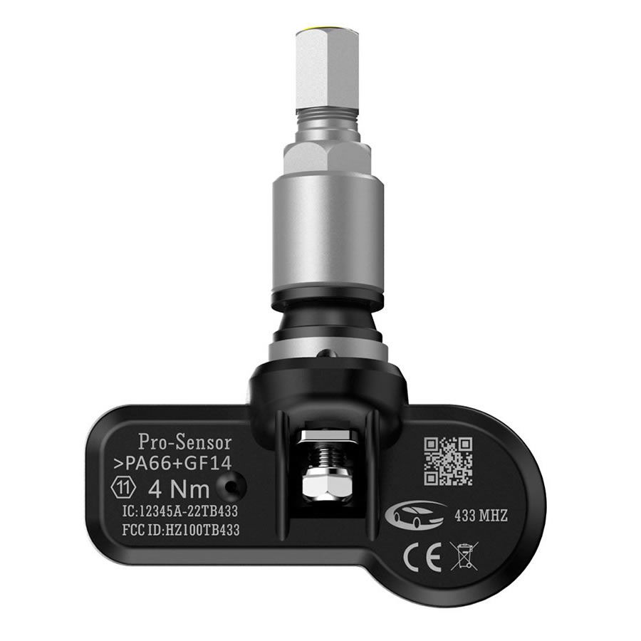 AUZONE Pro -Sensor 433MHZ /315MHZ Sensor de TPMS Universal, O Mesmo que Autel MX -Sensor