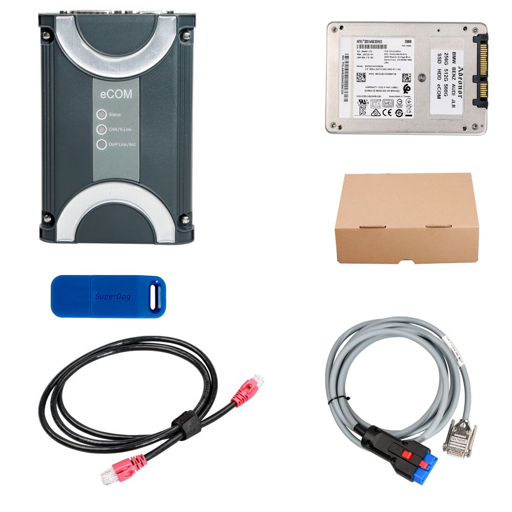 BENZ ECOM DoIP Diagnostic and Programming Tool with USB Dongle for Latest Mercedes Till 2019