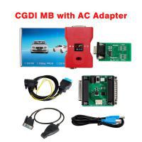 CGDI MB Programador-chave com AC Adapter Trabalho com Mercedes W164 W204 W221 W209 W246 W251 W166 para aquisição de dados via OBD