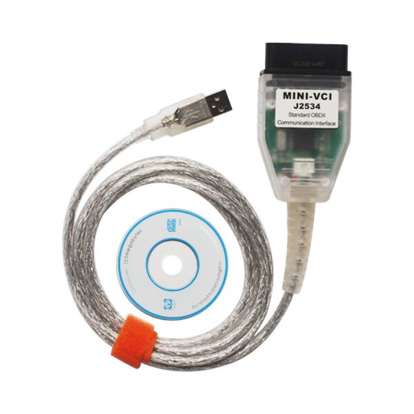 MINI VCI V12.20.024 Single Cable For Toyota Support Toyota TIS OEM Diagnóstico Software
