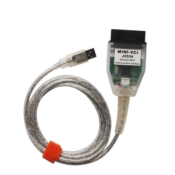 MINI VCI V12.20.024 Single Cable For Toyota Support Toyota TIS OEM Diagnóstico Software