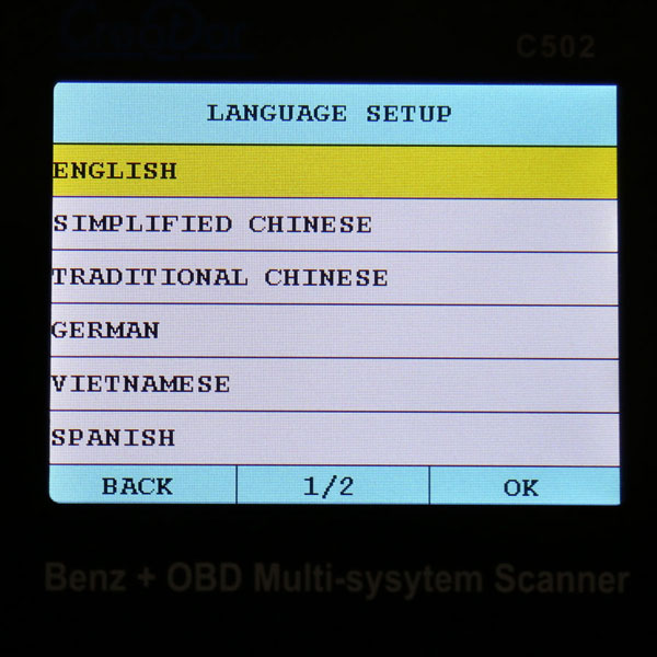 Criador -c502 -benz -scanner -12