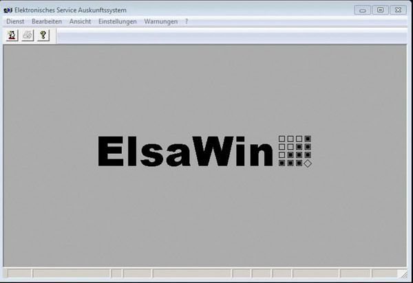 Nova Chegada ELSAWIN 5.2 Informação do Serviço Eletrônico para Audi VW Skoda Seat