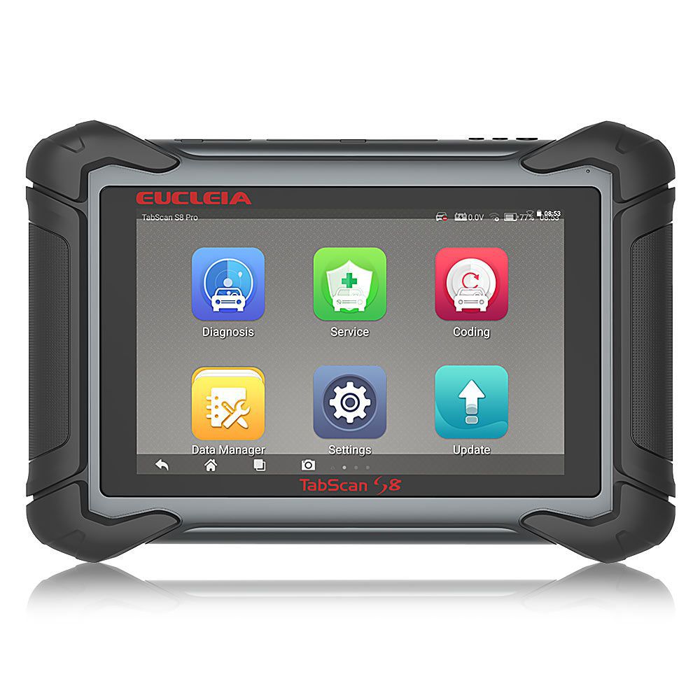 EUCLEIA TabScan S8 Pro Automotivo Inteligente Duplo modo Diagnóstico Sistema Livre Atualização Online