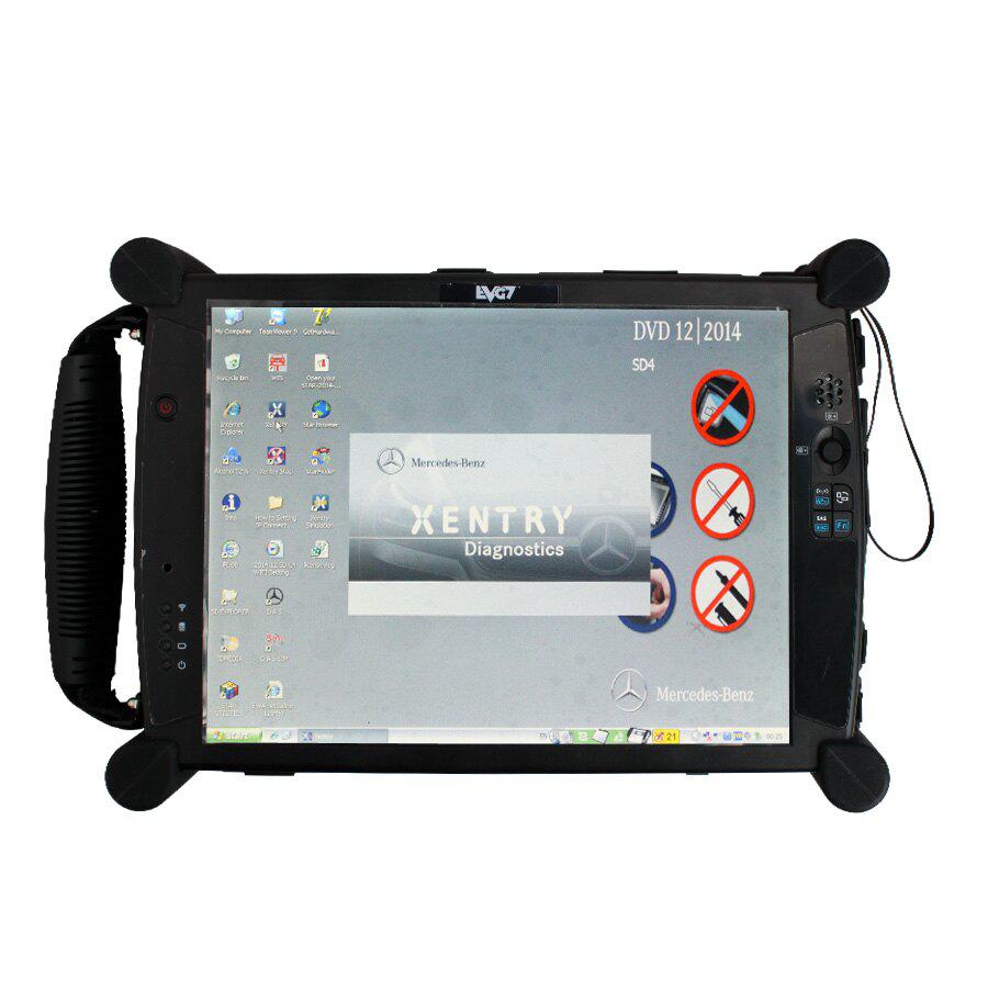 EVG7 DL46 /HDD500GB /DDR4GB Diagnóstico Controlador Tablet PC (Can Works With BMW ICOM)