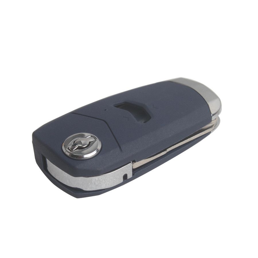 Flip Shell de Chave Remota 1 Botão Cor Azul Encerramento interno para Fiat 5pcs /lote