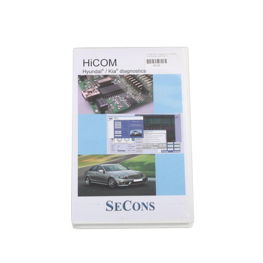 Scanner de diagnóstico profissional HiCOM OBD2 para Hyundai e Kia