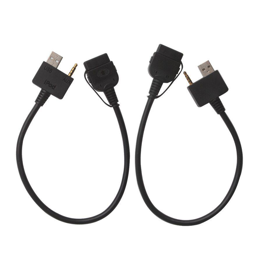 HIUNDAI KIA AUX USB Input Audio Cable para IPOD
