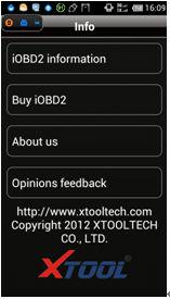 Ferramenta de Diagnóstico IOBD2 EOBD2 para Android para VW AUDI /SKODA /SEAT
