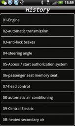 Ferramenta de Diagnóstico IOBD2 EOBD2 para Android para VW AUDI /SKODA /SEAT