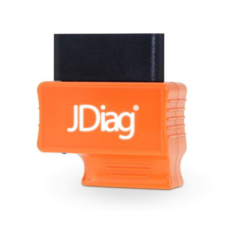 JDiag Bluetooth OBD2 Scanner Code Reader Faslink M2 Professional Vehicle Diagnostic Tool Compatível iPhone +Android (Orange)