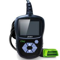JDiag JD301 OBD2 Scanner Automotive Engine Fault Code Reader CAN Diagnóstico Scan Tool (Preto)
