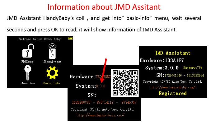 JMD Assistente Handy Baby OBD Adapter 9