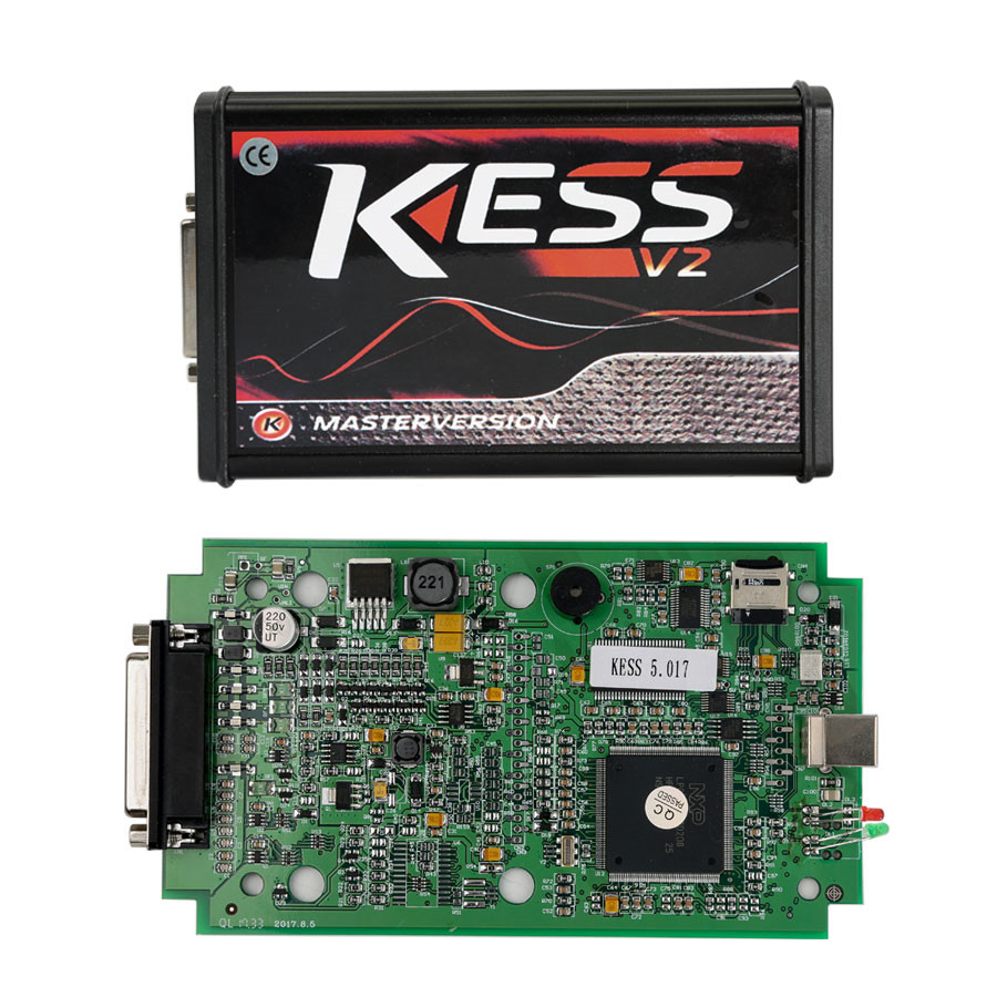 Kess V5.017 Versão Da UE com Green PCB Versão Online Suporte 140 Protocolo n.O Token Limited