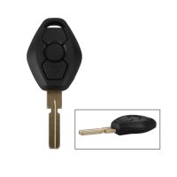 Key Shell 3 Button 4 Track (Back Side With The Words 433.92MHZ) For BMW 10pcs /lot