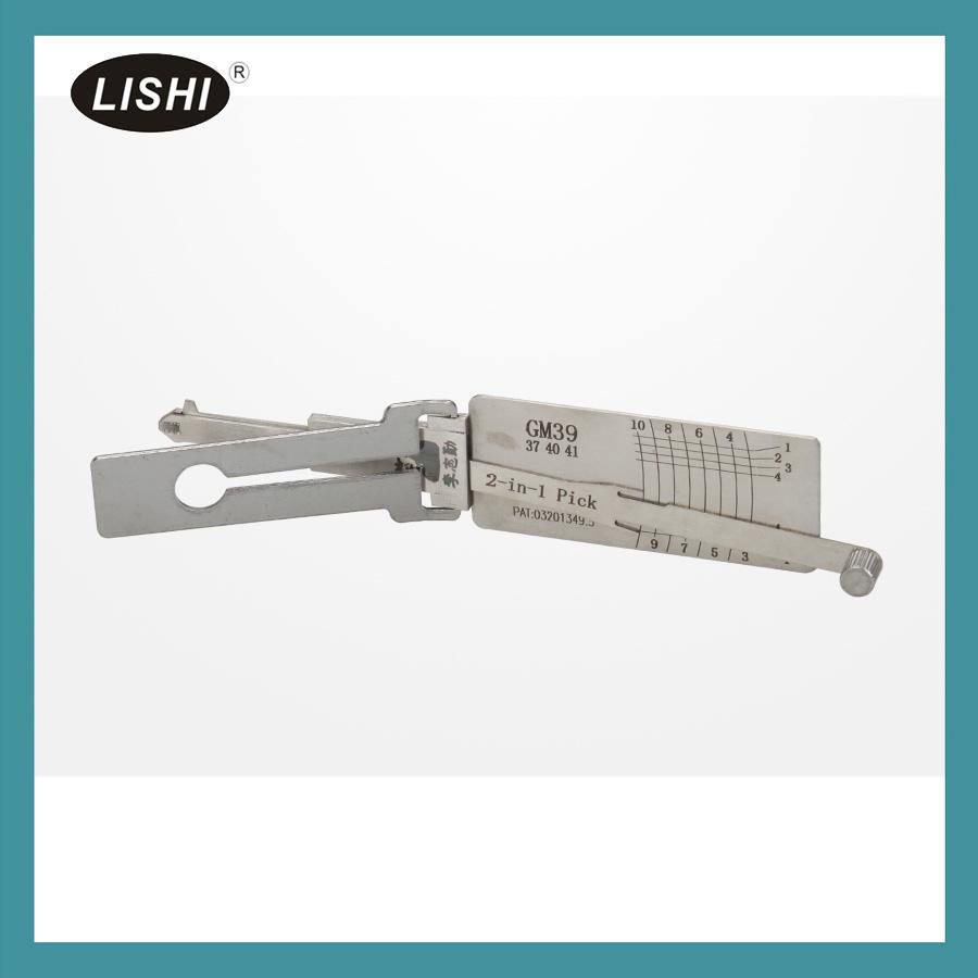 LISHI GM37 (39 40 41) 2 em 1 Auto Pick and Decoder For GMC /Buick /HUMMER