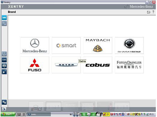 Mitsubishi Fuso Xentry Truck Diagnostic Software HDD para Mitsubishi Fuso C5 Diagnóstico Kit &SD Connect C5