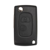 Shell -chave do Flip Romote Key 2 Button VA31 para Citroen 5pcs /lote