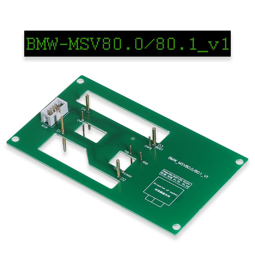 MSV80 ISN Placa de Interface Integrada Leia/Escreva MSV80 ISN Yanhua Mini ACDP Peça Opcional