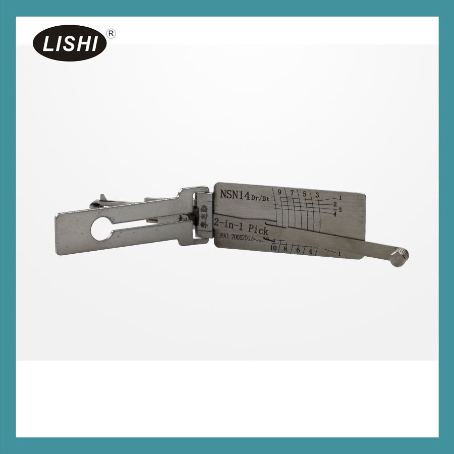LISHI NSN14 2 -in -1 Auto Pick and Decoder For Nissan Subaru