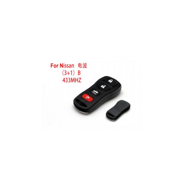 Botão Remoto 4 (433 MHz) para Nissan Tiida