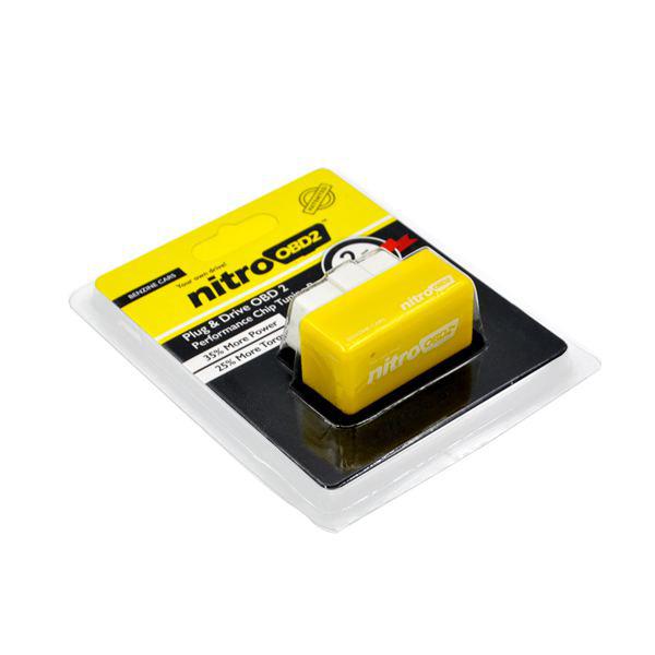 Plug and Drive NitroOBD2 Performance Chip Tuning Box for Benzine Cars