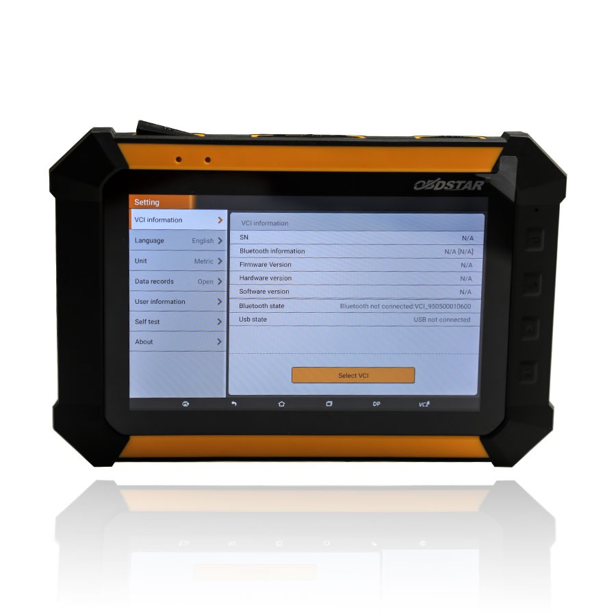 OBDSTAR X300 DP X -300DP Tablet Programador de Chaves PAD Configuração Completa