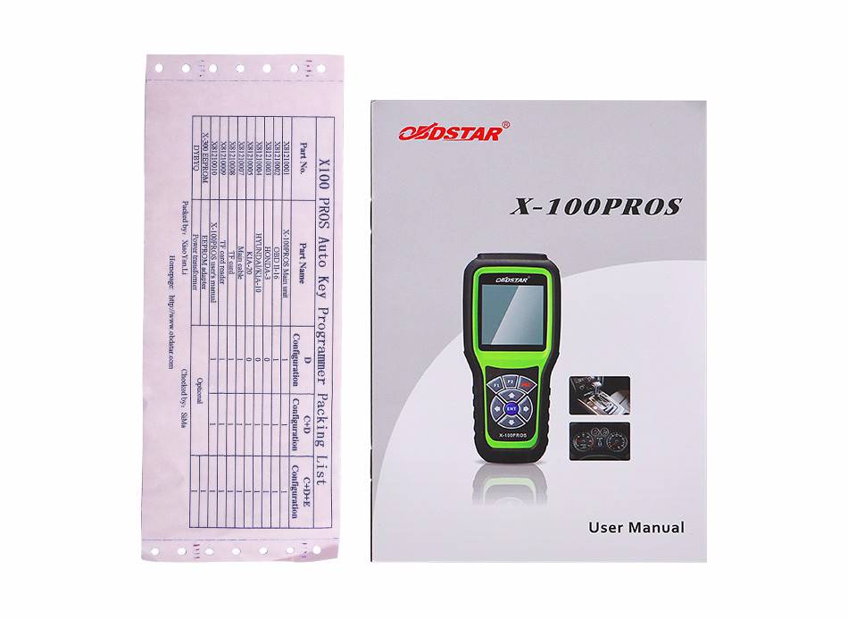 Ferramenta de Correção Odométrica do OBDStar X100 PROS C +D +EEPROM Modelo X -100 PROS Auto -Chave Programador Odometer