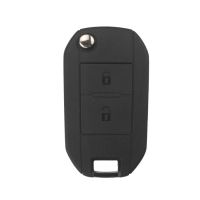 Botão de Peugeot 5pcs /lote 2 hu83 porta -chaves remota