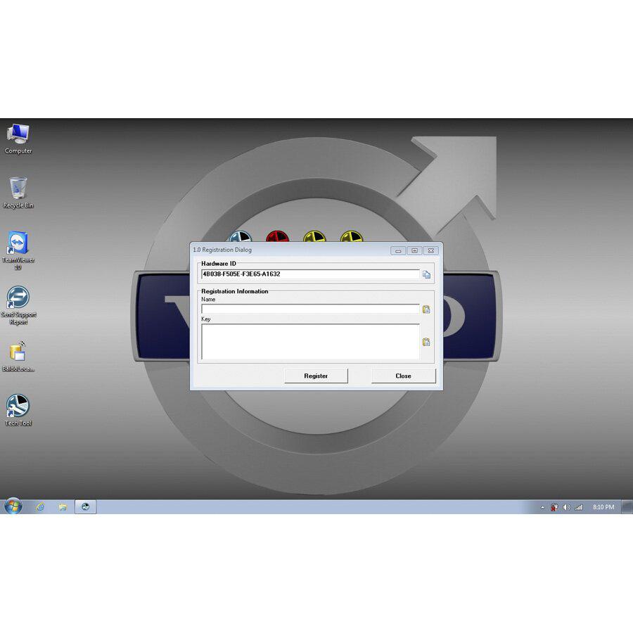 PTT Software 2.03.20 para Volvo 88890300 Interface de Vocom Pré -instalado EM 500GB New Sata HDD