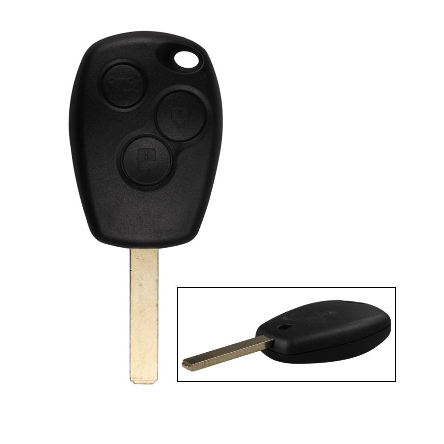 3 Button Remote Key 433MHZ 7947 Chip For Renault