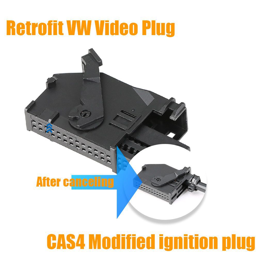 Retrofit VW Video Plug + CAS4 Modified Ignition Plug