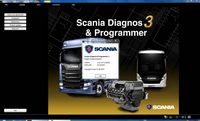 Scania SDP3 2.44 Diagnóstico +Programação para VCI 3 VCI3 SEM Dongle
