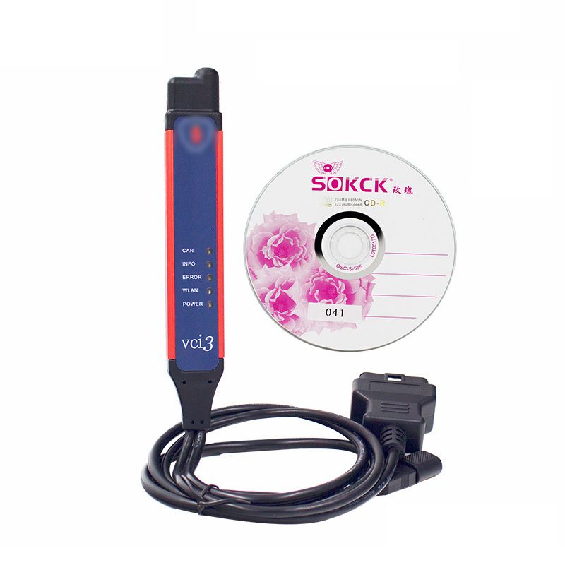 Último V2.31 Scania VCI -3 VCI3 Scanner Wifi Wireless Diagnostic Tool for Scania