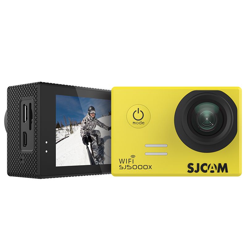 SJCAM SJ5000X Câmera de Ação de Elite WiFi 4K 24fps 2K 30fps Gyro Sports DV 2.0 LCD NTK96660 Mergulhando 30m Waterproof Camcorde