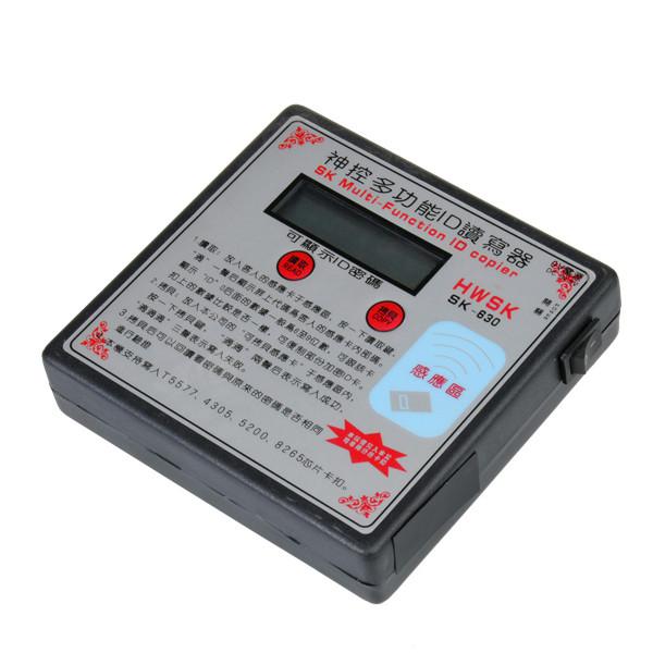 SK -630 Multi -Função Cartão RFID Copiador Duplicador Programador de Chave Inglês Versão