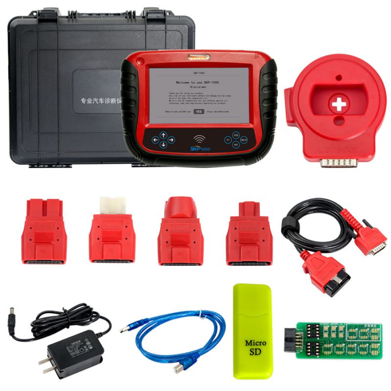 SKP1000 Tablet Auto Key Programmer A Must Tool for All Locksmith Perfeitamente Replaces CI600 Plus and SKP900