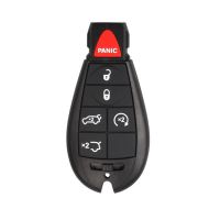 Botão Smart Key Shell 5 +1 do Chrysler 5pc /lote