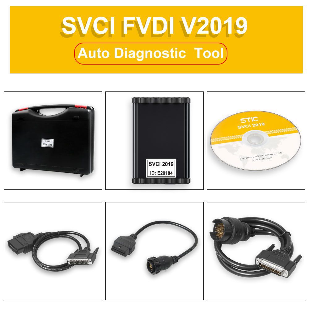 SVCI V2019 FVDI ABRITES Comandante Versão completa FVDI 2019 Ferramenta de Diagnóstico Automático
