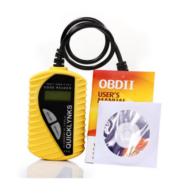 Original Factory OBD2 Scanner /Auto Basic Code Reader T40 Multilingual One Year Warranty