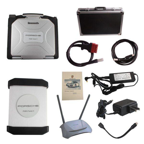 V16.2 WIFI Versão Piwis Tester II Diagnostic Tool for Porsche With Panasonic CF30 Laptop