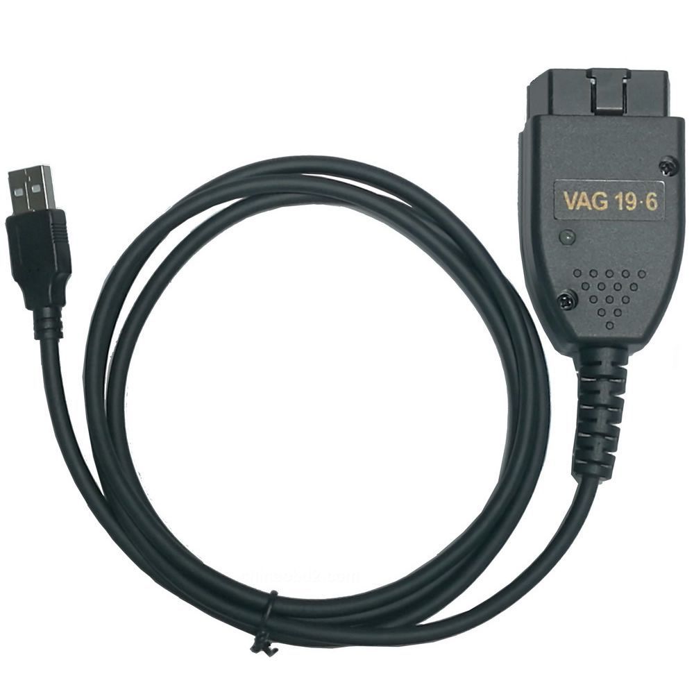 VCDS VAG COM Diagnóstico Cable V19.6 HEX USB Interface para VW, Audi, Seat, Skoda