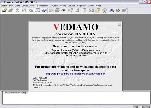 Vediamo V05.00.05 Desenvolvimento e Engenharia Software para MB SD C4 com UMA Ativação Livre (Adequado para Todos OS Números de Série)