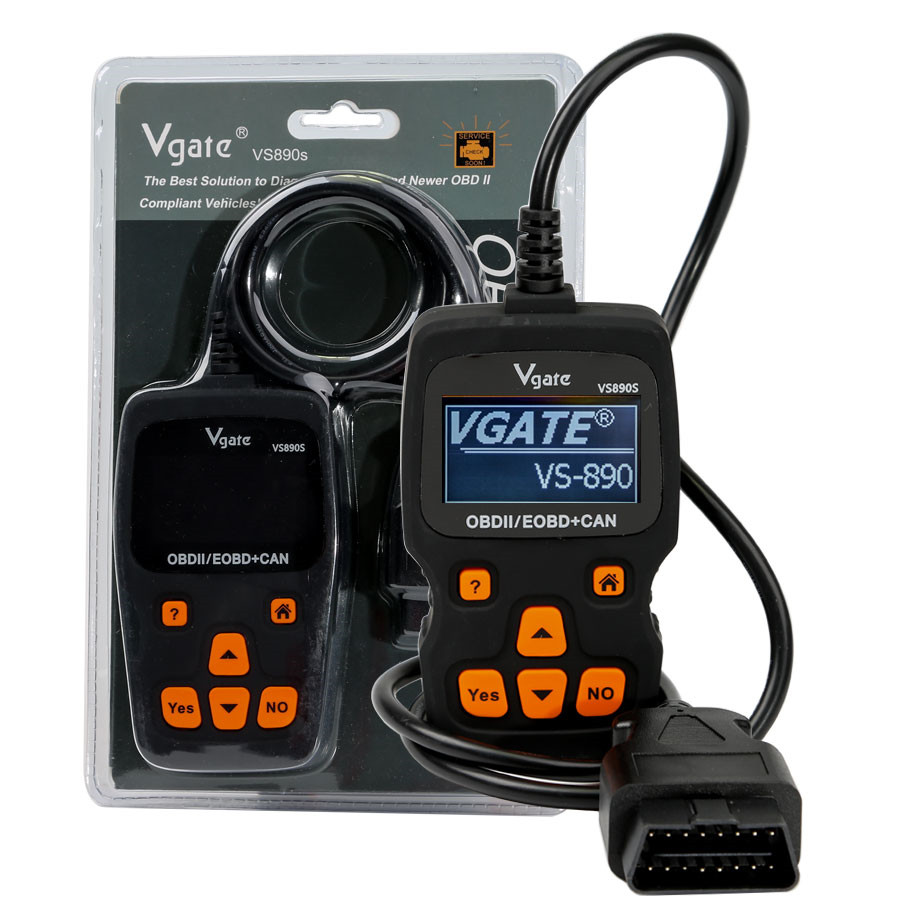 Vgate VS890S Carro Código de Leitor de Carros Multi -Marcas Carros