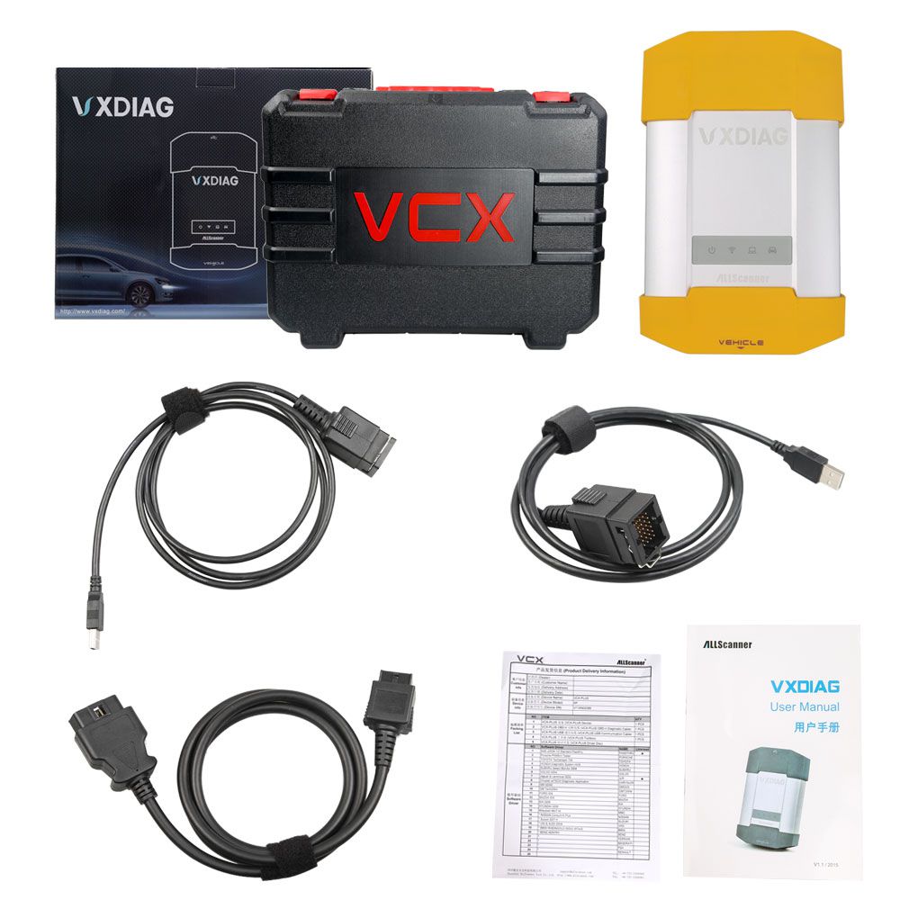VXDIAG VCX DoIP Jaguar Ferramenta de Diagnóstico do Land Rover com PATHFINDER V182 +JLR SDD V153 Software contido EM HDD Pronto para USAR