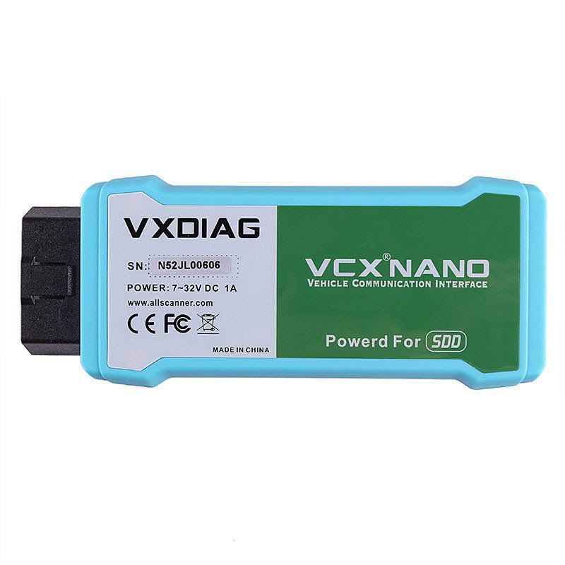 VXDIAG VCX NANO para Land Rover e Jaguar Software V154 WIFI Versão