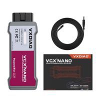 VXDIAG VCX Nano Rvdiag Para Renault Todos os Sistemas Ferramenta de Diagnóstico J2534 ECU Codificação & Programação OBD2 Scanner